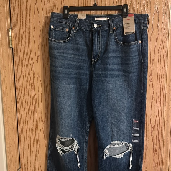 Levi’s Womens Low Pro Straight Leg Denim Jeans - Picture 2 of 9